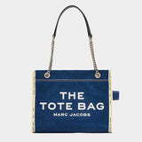 MARC JACOBS 中號丹寧鏈條托特包