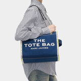 MARC JACOBS 中號丹寧鏈條托特包