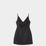 MARC JACOBS 緞面蝴蝶結洋裝 - 2 色可選