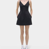 MARC JACOBS 緞面蝴蝶結洋裝 - 2 色可選