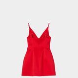 MARC JACOBS 緞面蝴蝶結洋裝 - 2 色可選