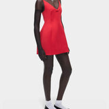 MARC JACOBS 緞面蝴蝶結洋裝 - 2 色可選