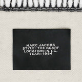 MARC JACOBS Logo 羊毛圍巾