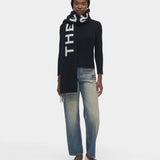 MARC JACOBS Logo 羊毛圍巾