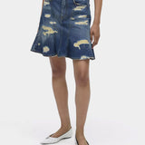 MARC JACOBS 荷葉造型迷你裙