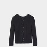 MARC JACOBS 羊絨麻花針織開襟衫 - 2 款色可選