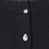 MARC JACOBS 羊絨麻花針織開襟衫 - 2 款色可選