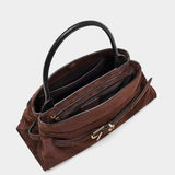 MARC JACOBS SUEDE DAKOTA 都會麂皮包 - 2款色可選
