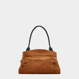 MARC JACOBS SUEDE DAKOTA 都會麂皮包 - 2款色可選