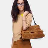 MARC JACOBS SUEDE DAKOTA 都會麂皮包 - 2款色可選