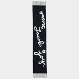 MARC JACOBS JOY 羊毛圍巾-黑