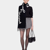 MARC JACOBS JOY 羊毛圍巾-黑