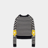 MARC JACOBS JOY 條紋圓領針織衫