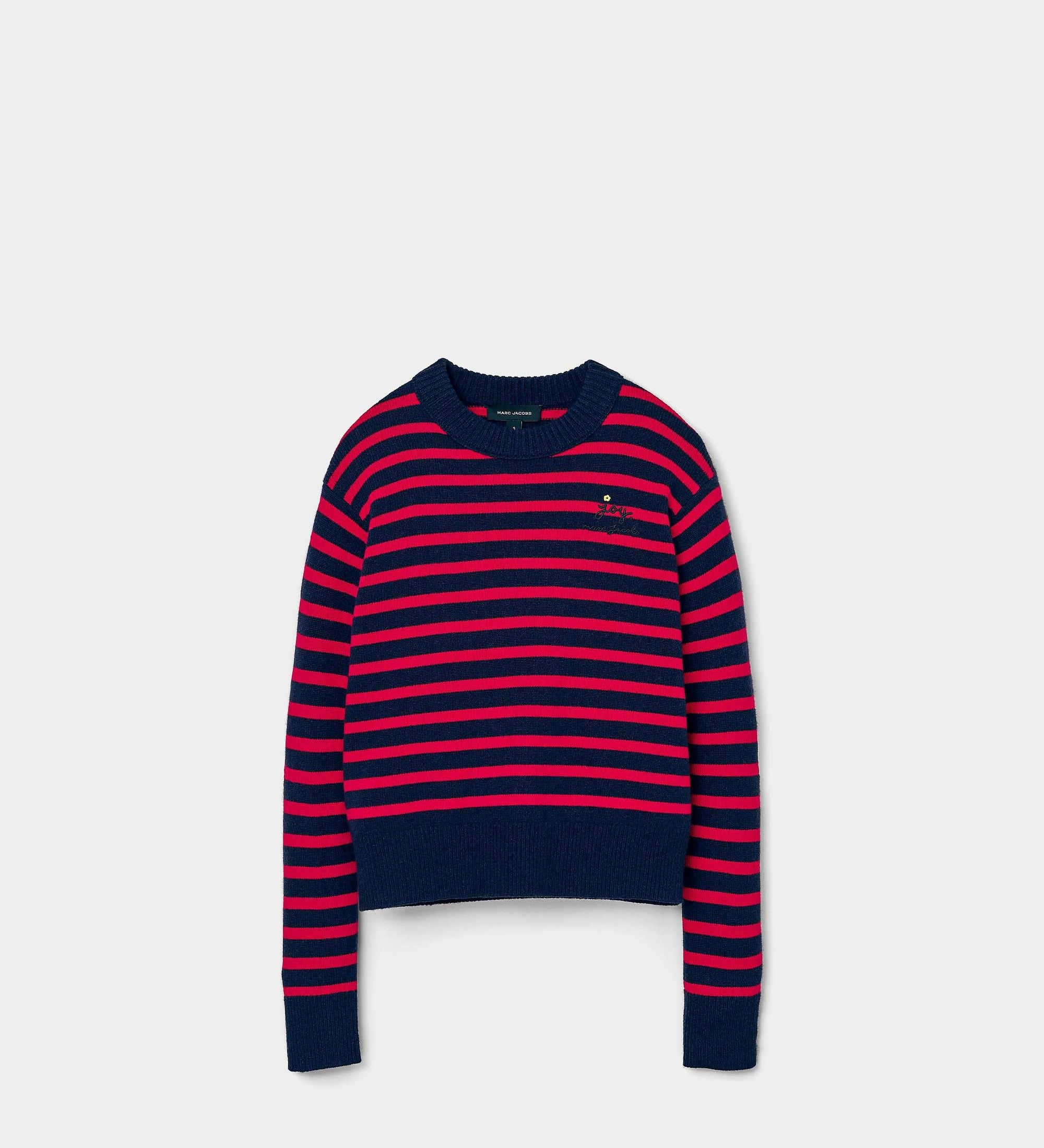 MARC JACOBS JOY 條紋圓領針織衫