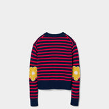 MARC JACOBS JOY 條紋圓領針織衫