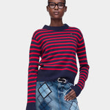 MARC JACOBS JOY 條紋圓領針織衫