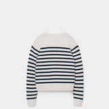 MARC JACOBS 條紋長袖針織衫