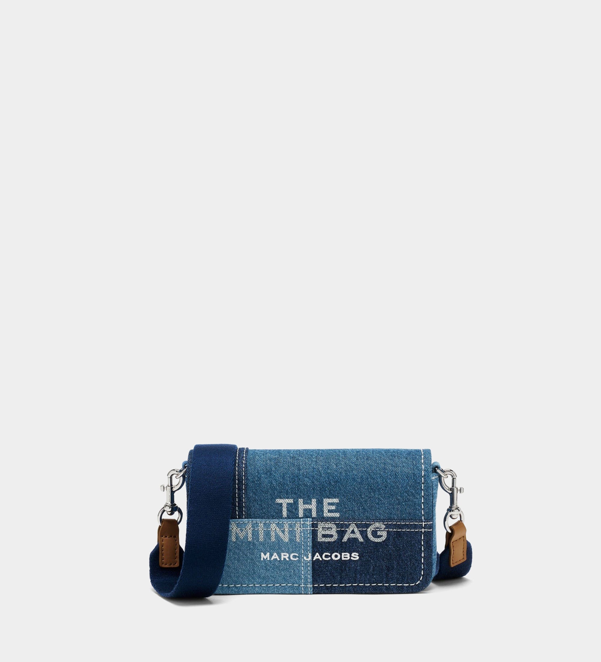 MARC JACOBS 棉質丹寧斜肩包