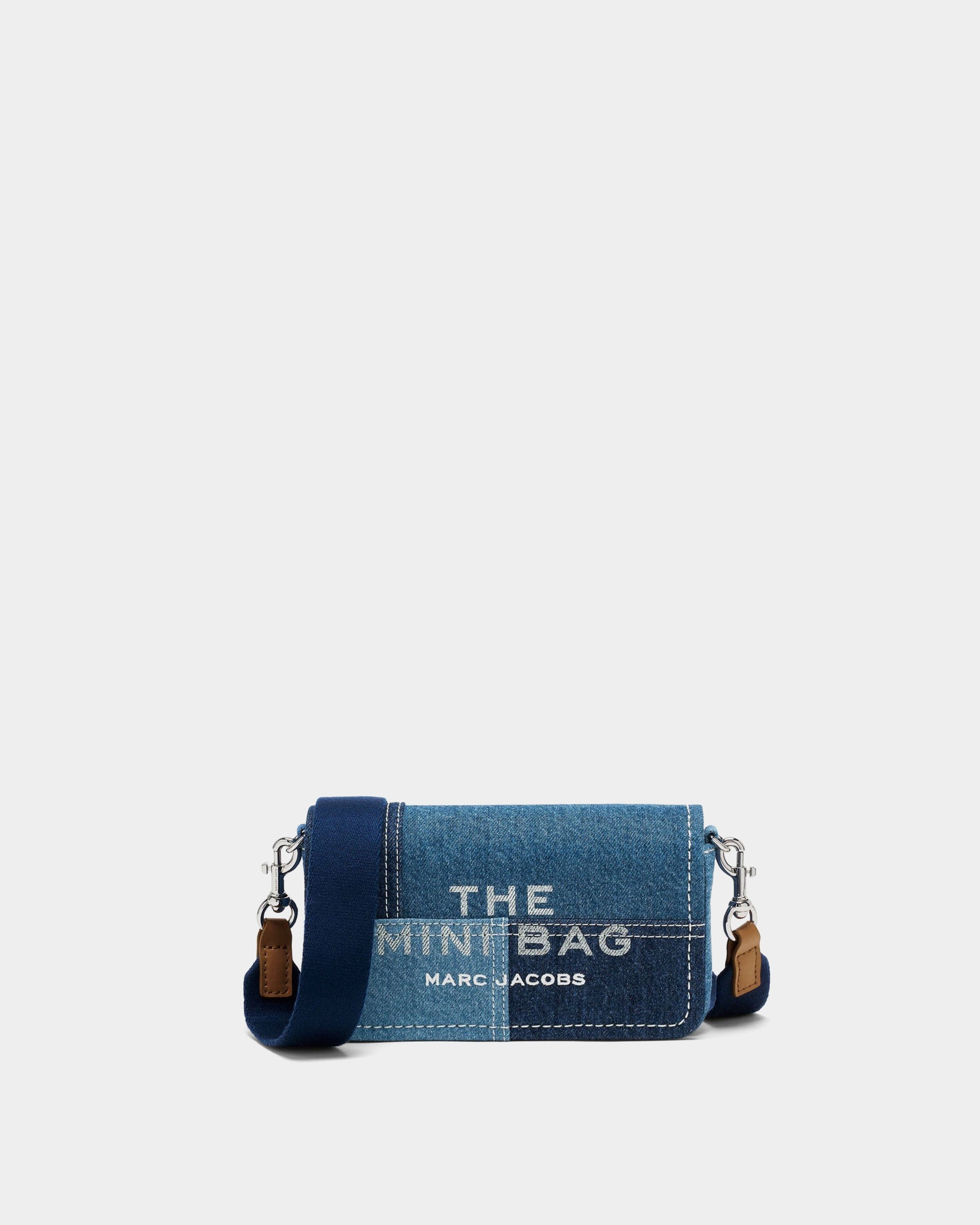 MARC JACOBS 棉質丹寧斜肩包