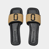 MARC JACOBS 編織平底涼鞋