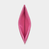 MARC JACOBS LOGO 牛皮卡夾