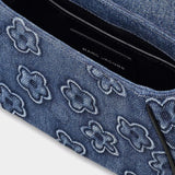 MARC JACOBS 丹寧菊花肩背包