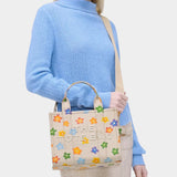 MARC JACOBS 花卉圖案托特包
