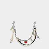 MARC JACOBS 鏈飾織繩吊飾