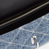 MARC JACOBS 牛仔菱格斜肩包