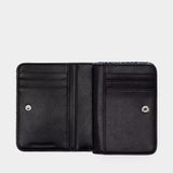 MARC JACOBS Logo 丹寧迷你短夾