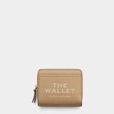 MARC JACOBS 經典皮革雙折短夾