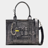 MARC JACOBS 金屬質感大型托特包