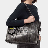 MARC JACOBS 金屬質感大型托特包