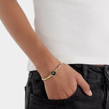 MARC JACOBS 鑲晶鈕扣手環