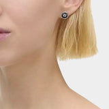 MARC JACOBS 鑲晶鈕扣耳釘