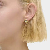 MARC JACOBS 鑲晶鈕扣耳釘