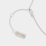 MARC JACOBS 鑲晶鈕扣項鍊