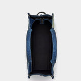 MARC JACOBS 拼接丹寧大型托特包