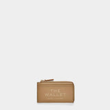 MARC JACOBS 皮革拉鍊錢包