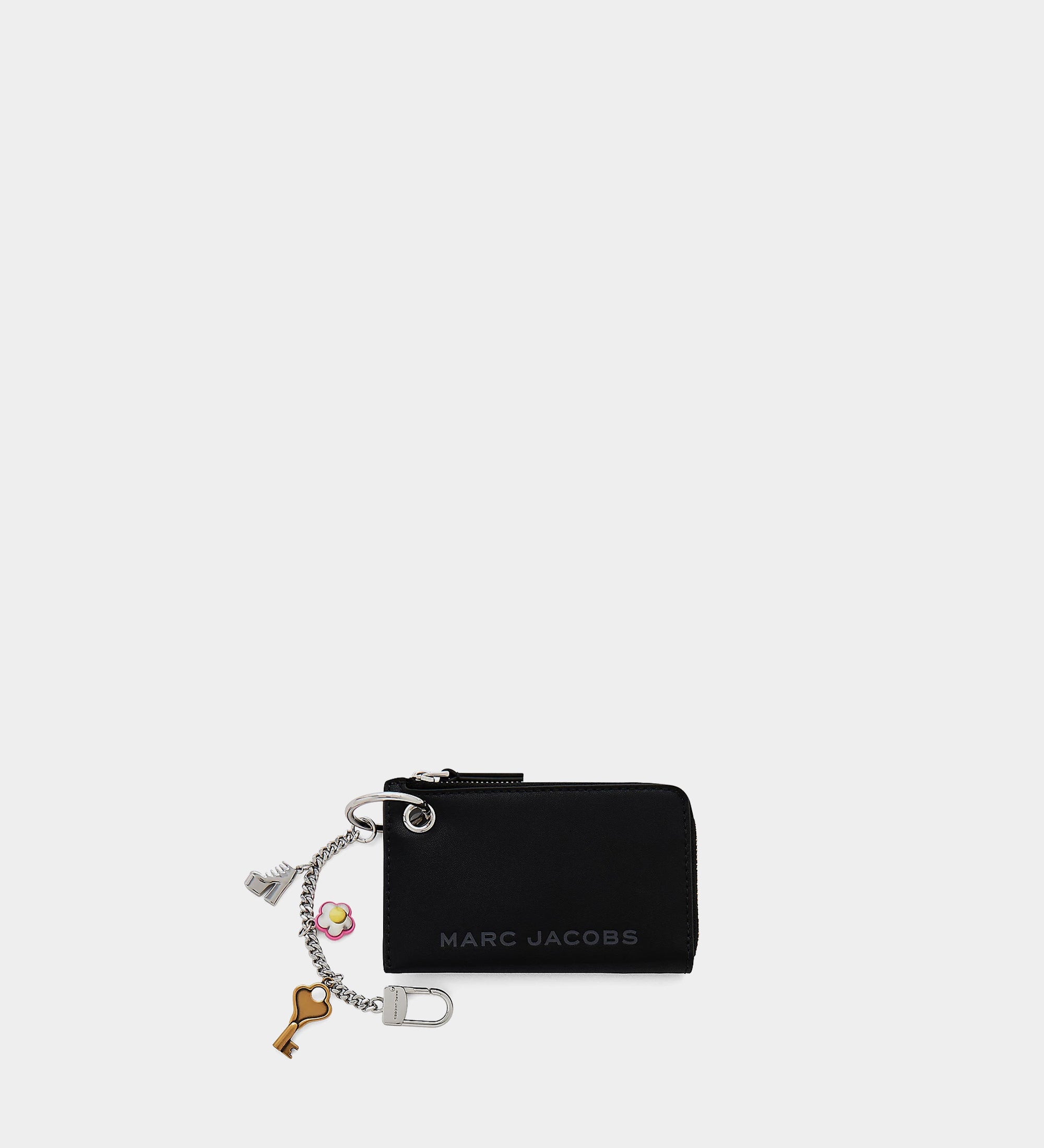 MARC JACOBS 標誌吊飾拉鍊錢包