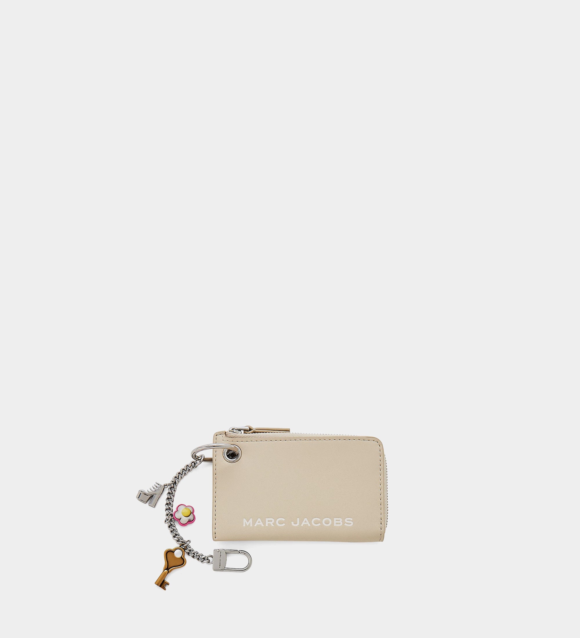 MARC JACOBS 標誌吊飾拉鍊錢包