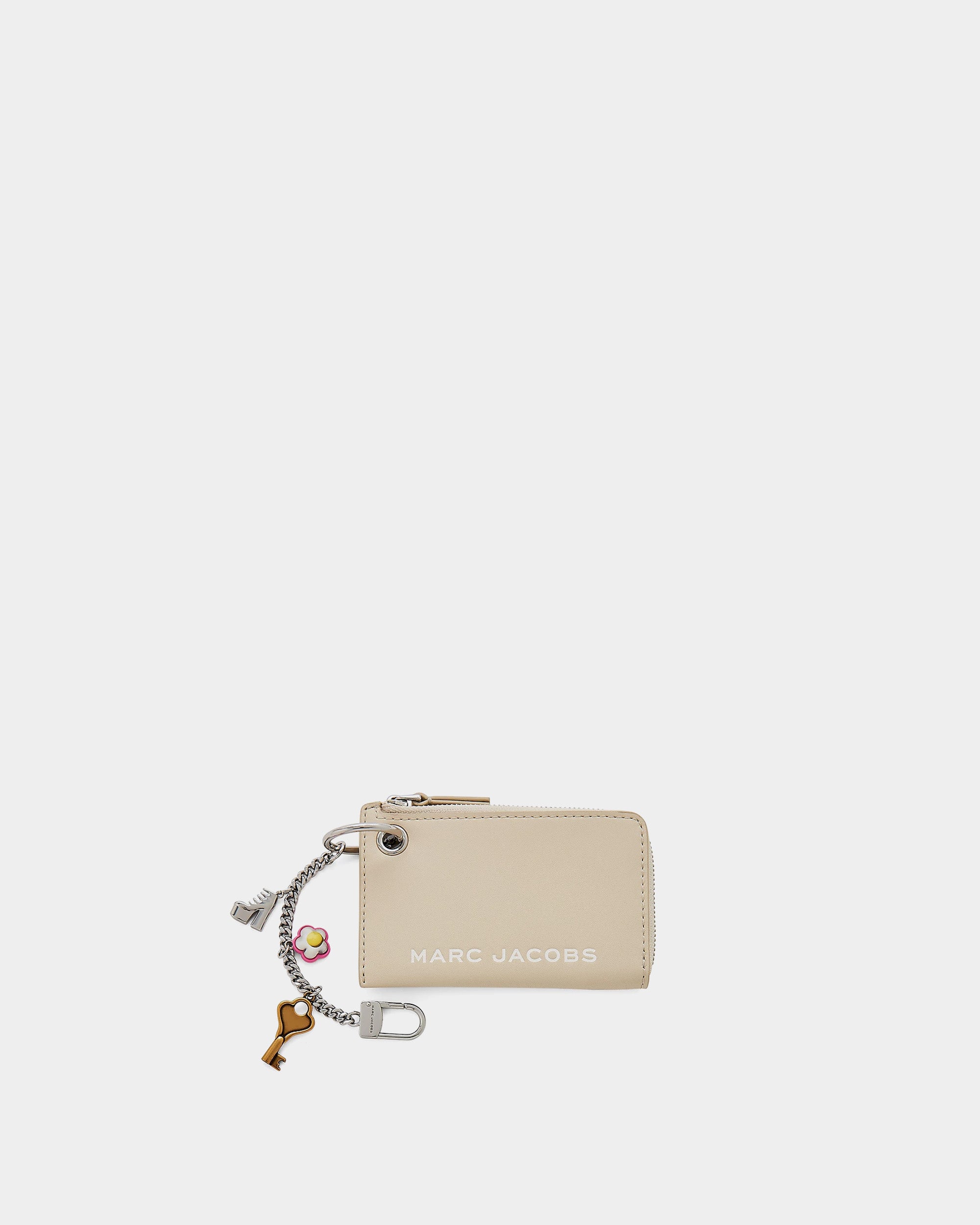 MARC JACOBS 標誌吊飾拉鍊錢包