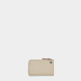 MARC JACOBS 標誌吊飾拉鍊錢包