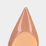 CHRISTIAN LOUBOUTIN 裸色 Iriza 85mm 高跟鞋