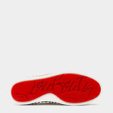CHRISTIAN LOUBOUTIN 米色鉚釘厚底休閒鞋