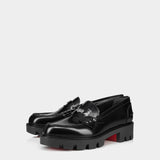 CHRISTIAN LOUBOUTIN 黑色厚底樂福鞋