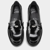 CHRISTIAN LOUBOUTIN 黑色厚底樂福鞋
