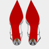 CHRISTIAN LOUBOUTIN 低跟後繫帶鞋
