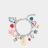 MARC JACOBS 貼紙吊飾手鍊