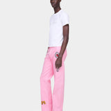 MARC JACOBS 伸展台吊飾直筒牛仔褲